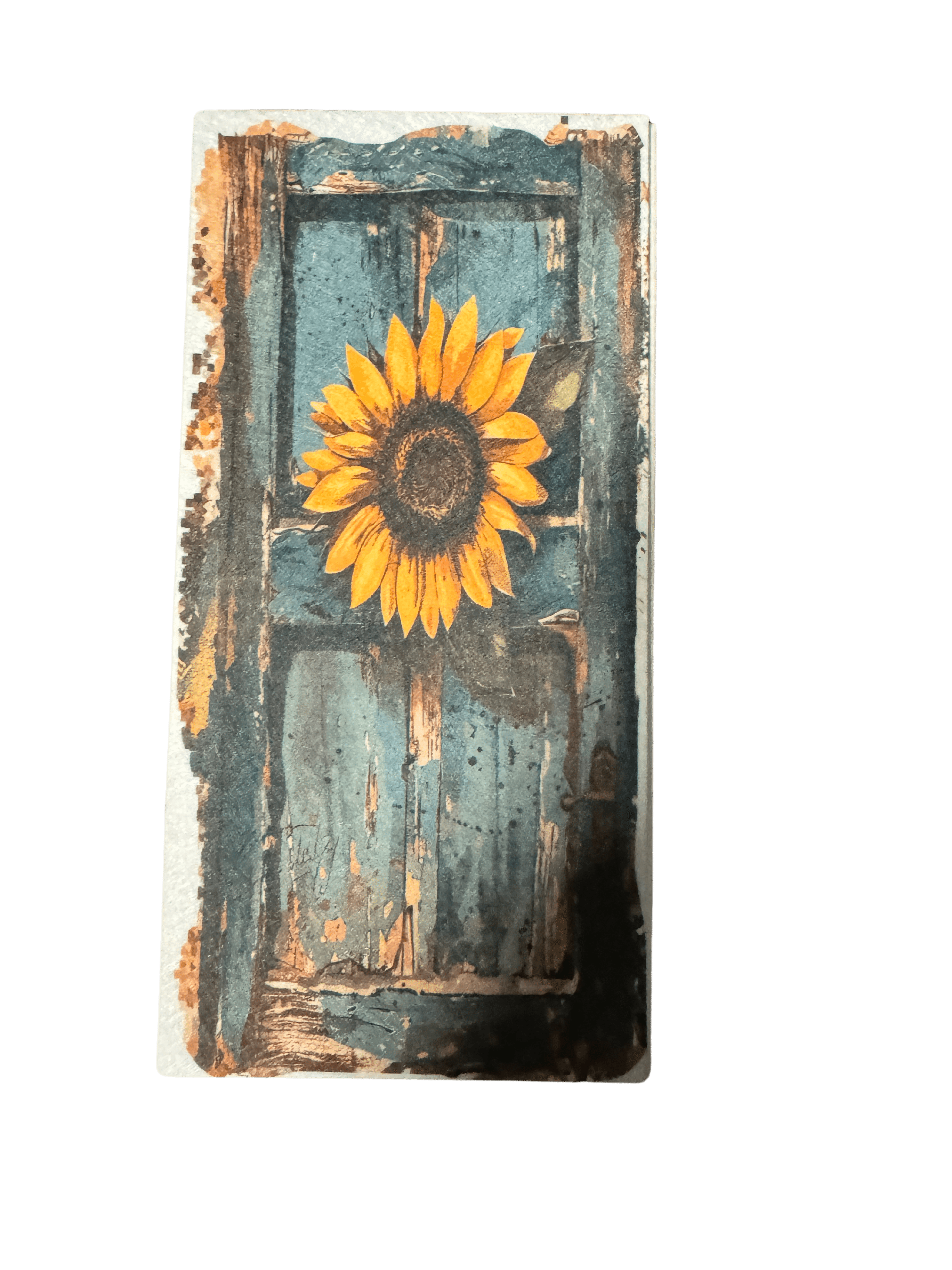 Sunflower reef wooden door