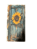 Sunflower reef wooden door