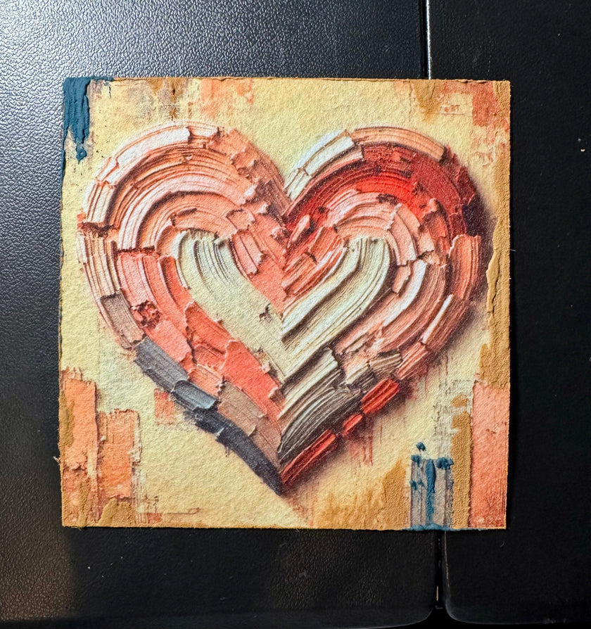 Textured Heart