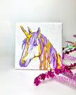 Grudge Purple Yellow Gold Unicorn