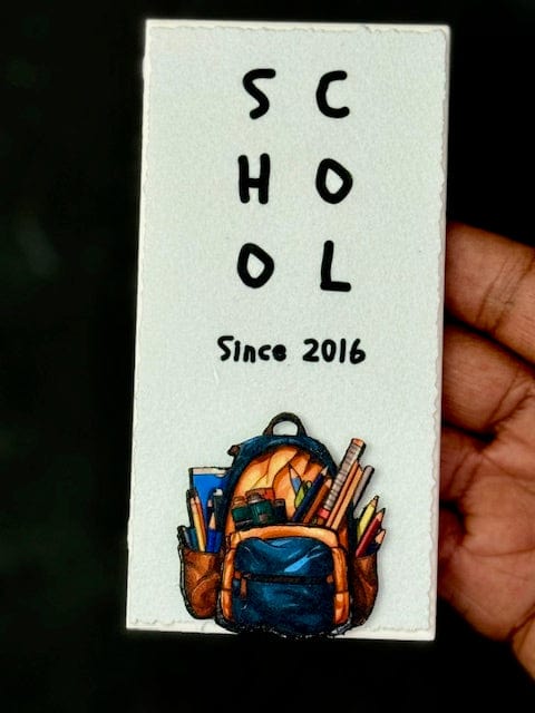 Personalization School Since 3x6