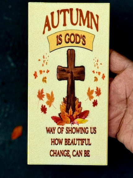 Autumn is God's Way(yellow)