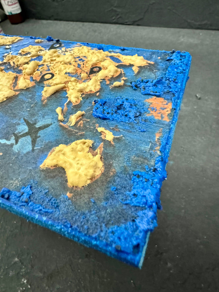 Just Go World Map 3x4