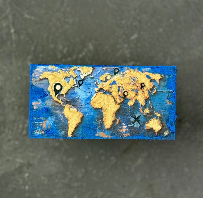 Just Go World Map 3x4