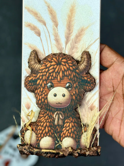 Highland Cow Texture Paste