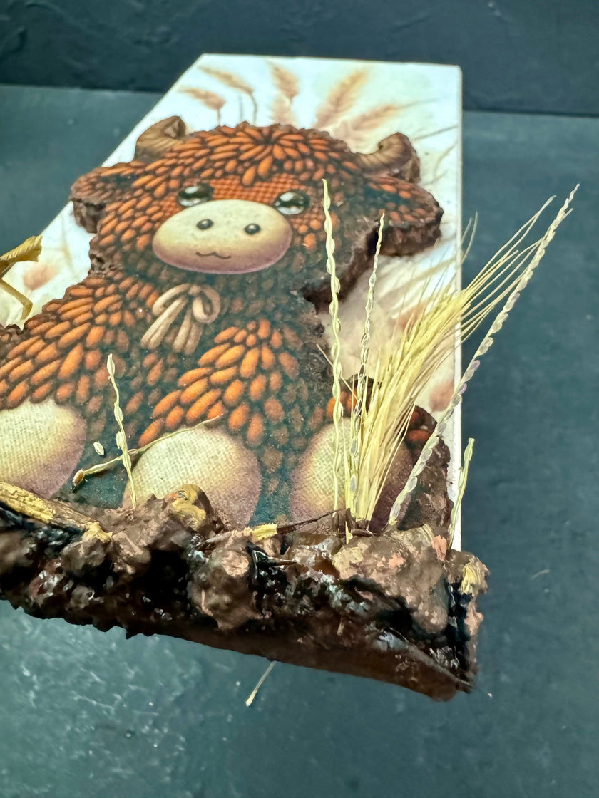 Highland Cow Texture Paste