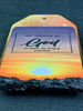 God's Sun Raise ceramic tag