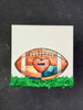Personalized Patchwork Football In Grass Decor (Copy)