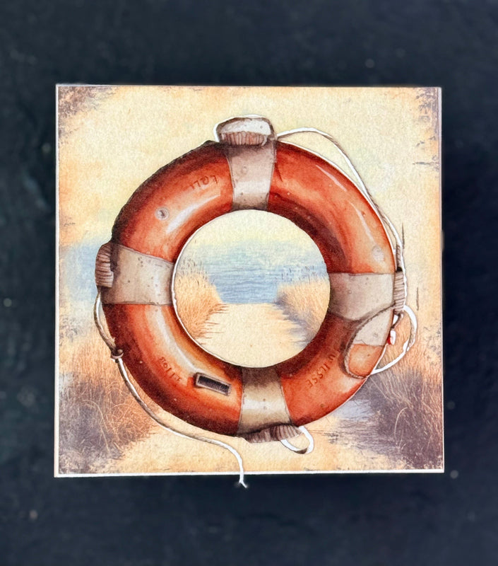 Life Ring on Beach