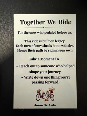Together We Ride – Insight Card