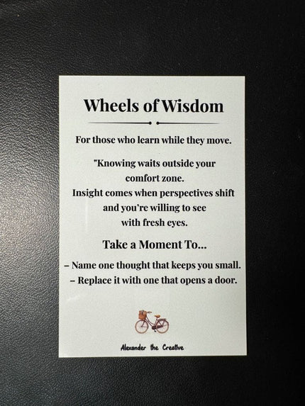 Wheels of Wisdom — Insight Card